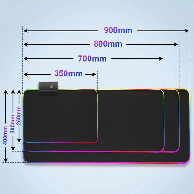 RGB Gaming HEXTECH Mouse Pad - Improve your gamer aiming